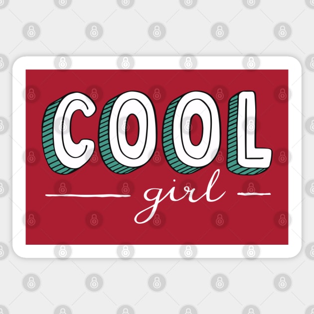 Cool Girl Sticker by krimons